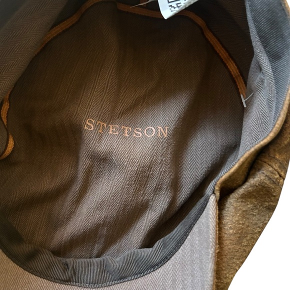 STETSON
Wind River Suede Leather Ivy Cap NEW! - Picture 7 of 8
